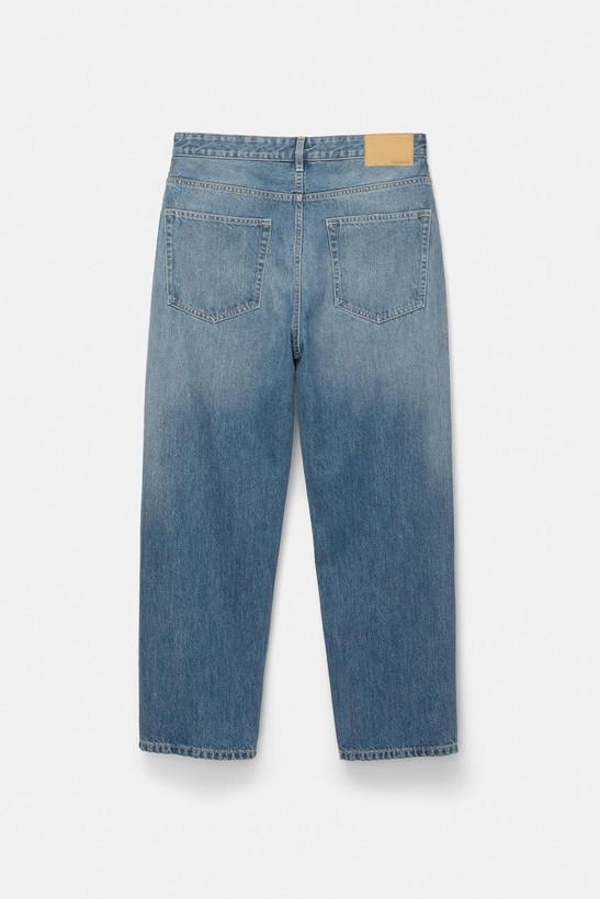 شلوار جین بگی رنگ Denim Blue برند پول اند بیر STWD