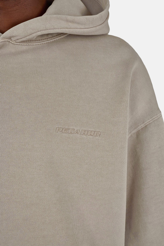 هودی بیسیک اورسایز رنگ Vintage Rock Grey برند پگادور PEGADOR