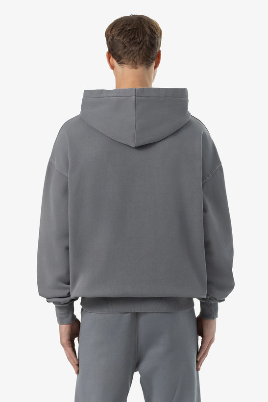 هودی بیسیک اورسایز رنگ Vintage Grey برند پگادور PEGADOR