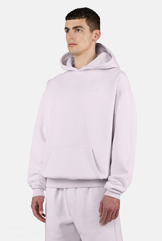 هودی بیسیک اورسایز رنگ Washed Light Lilac برند پگادور PEGADOR