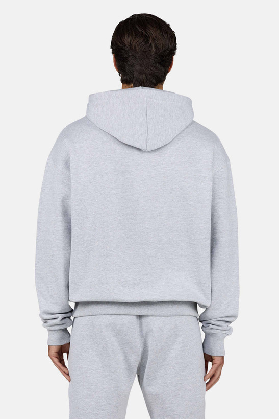 هودی بیسیک اورسایز رنگ Heather Grey برند پگادور PEGADOR