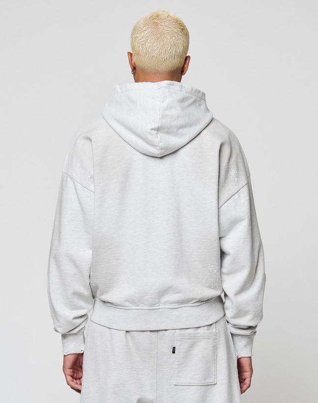 سویشرت باکسی نیوکالکشن رنگ Light Heather Grey برند لیوفست LFDY