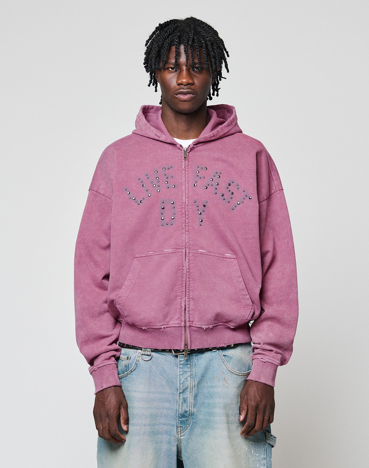 سویشرت باکسی نیوکالکشن رنگ Purple برند لیوفست LFDY
