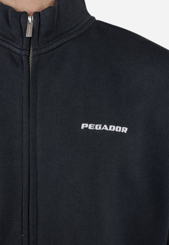 ست جکت بیسیک اورسایز و شلوار جاگر رنگ Vintage Black برند پگادور PEGADOR