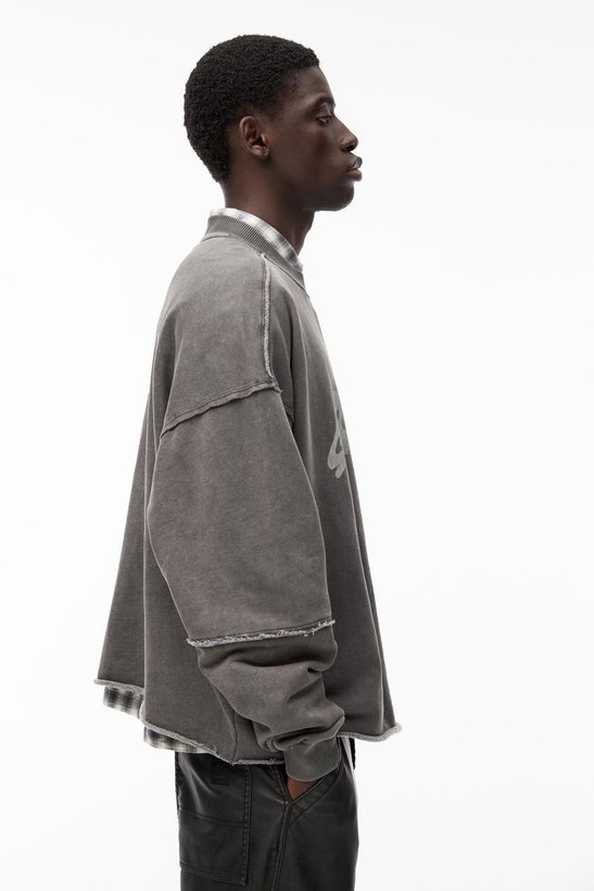 دورس باکسی رنگ قهوه ای سنگشور برند پول اند بیر PULL&BEAR