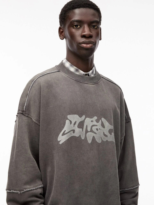 دورس باکسی رنگ قهوه ای سنگشور برند پول اند بیر PULL&BEAR
